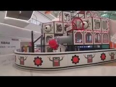 Attrezzatura dell'interno del campo da giuoco dei bambini su ordinazione attraenti con lo scorrevole magico dello stagno della palla