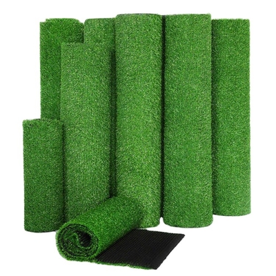 PE artificiale pp dell'erba verde dello SGS della stuoia ad alta densità verde scuro 4*25m del pavimento