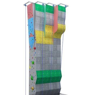 Pannelli di parete all'aperto ecologici di arrampicata artificiali per unisex
