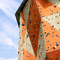 La parete all'aperto di arrampicata del ODM per i bambini mette in mostra il centro del gioco resistente alla corrosione