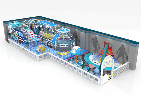 Il gioco dell'interno commerciale di progettazione del ODM struttura i bambini Volcano Climbing With Slide